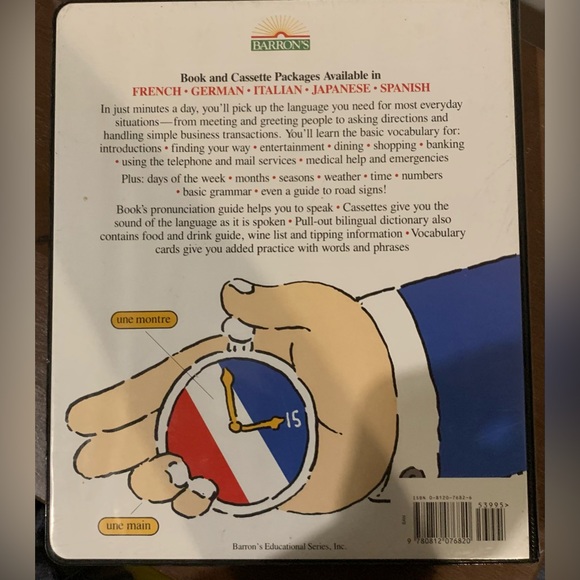 Learn French Cassette Vintage - Picture 3 of 5